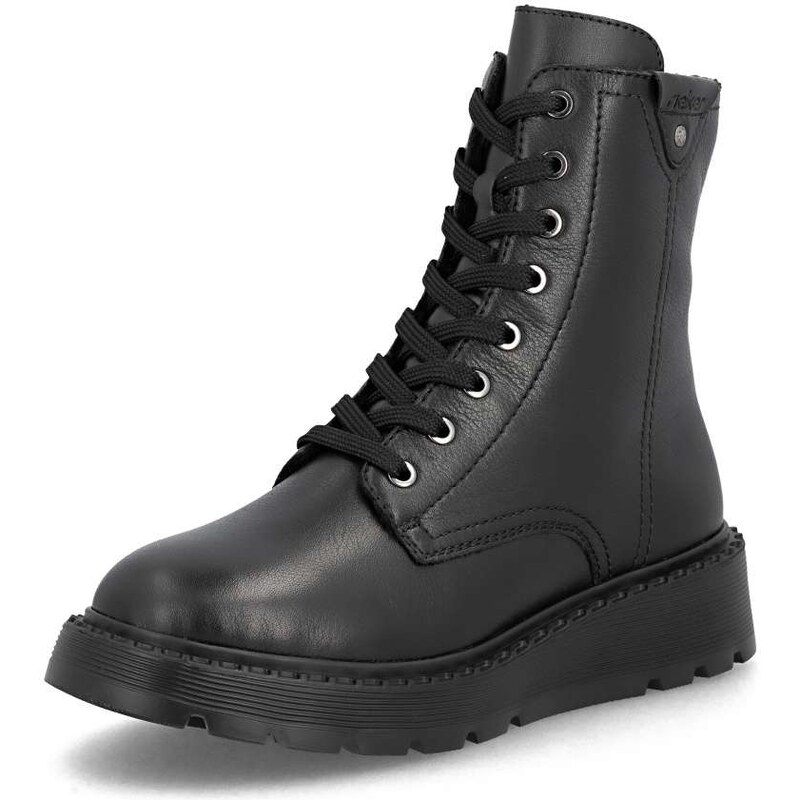 Dámska členková obuv RIEKER 70408-00 čierna W5 64833242