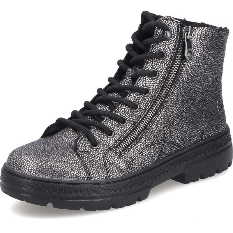 Dámska členková obuv RIEKER N0031-90 sivá W5 64833247