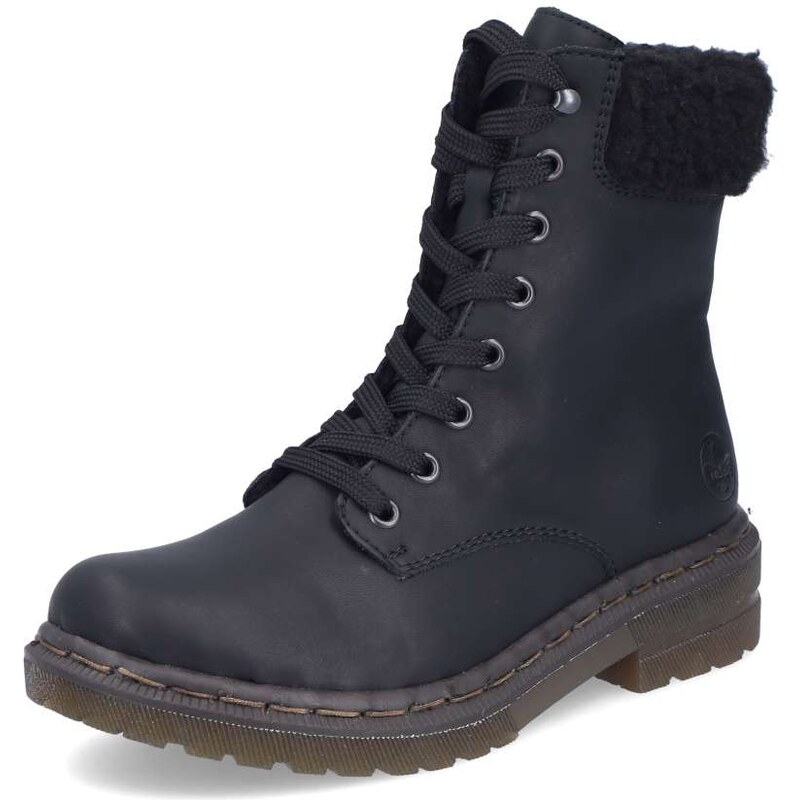 Dámska členková obuv RIEKER 78220-00 čierna W5 64836409