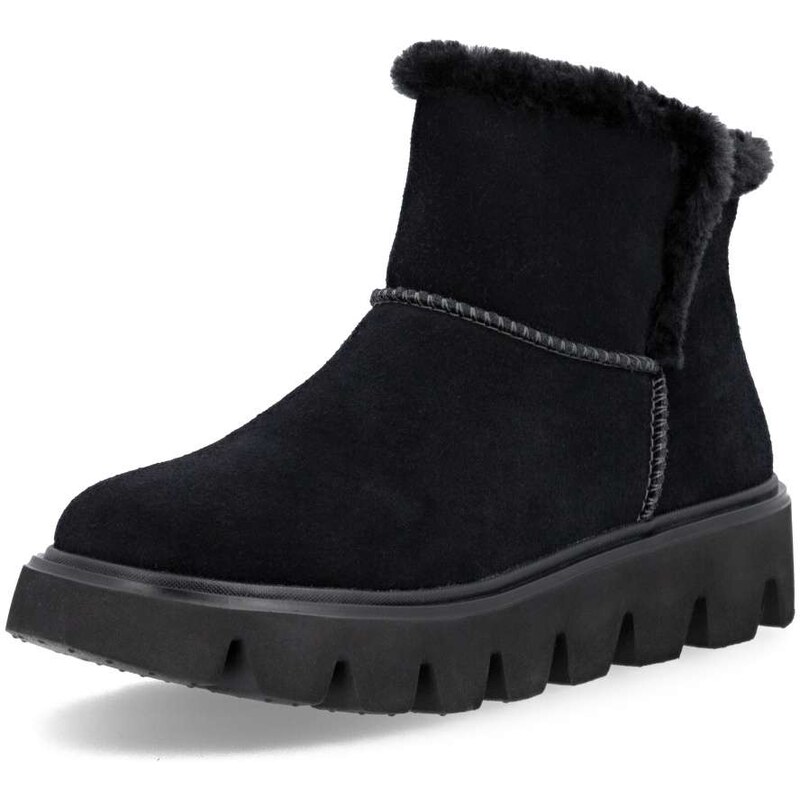 Dámska členková obuv RIEKER W2071-00 čierna W5 64836414