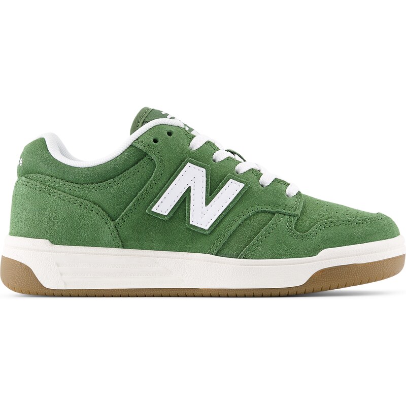 Detské topánky New Balance PSB480SA – zelené 65230897