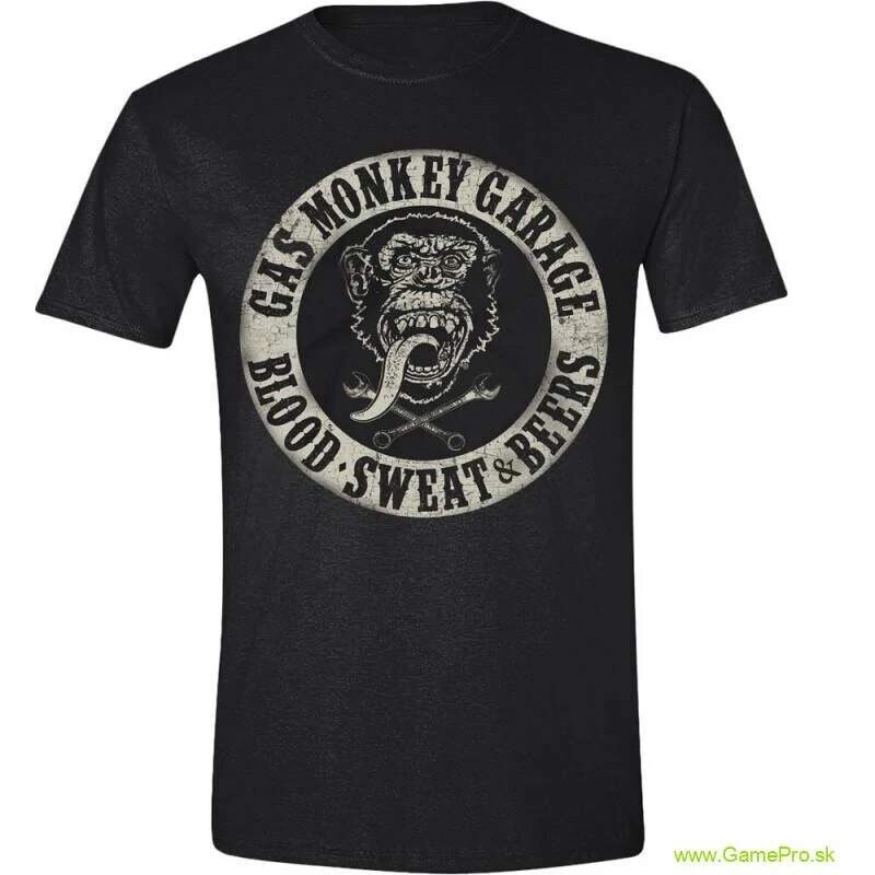 Gas Monkey Garage Blood Sweat and Beers (tričko) 64836607
