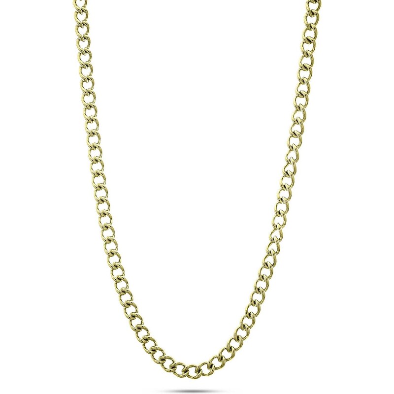 Liu Jo Výrazná pozlátená retiazka pre mužov MLJ433 66593520