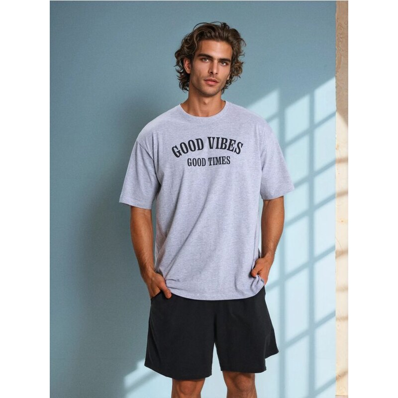 Sinsay - Dvojdielne pyžamo oversize - viacfarebná 65747330