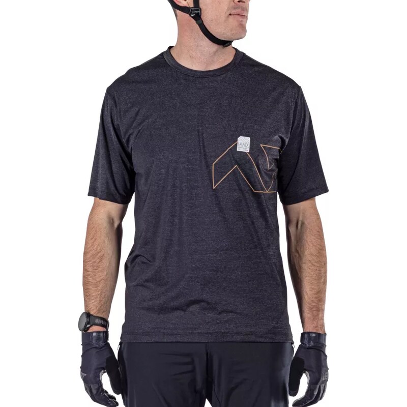 LEATT MTB Trail 1.0 X-Flow dres, čierna 64838399