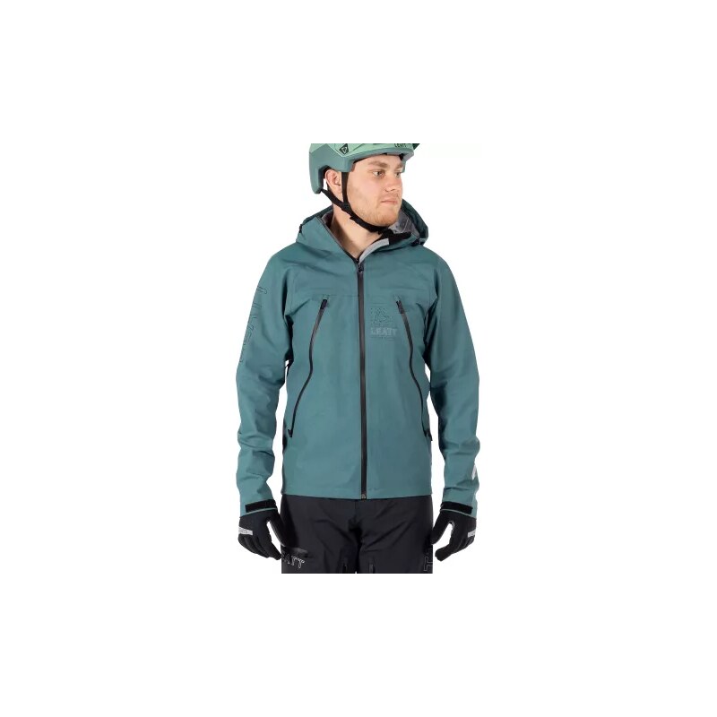 LEATT MTB HydraDri 5.0 nepremokavá bunda, Teal 64838451