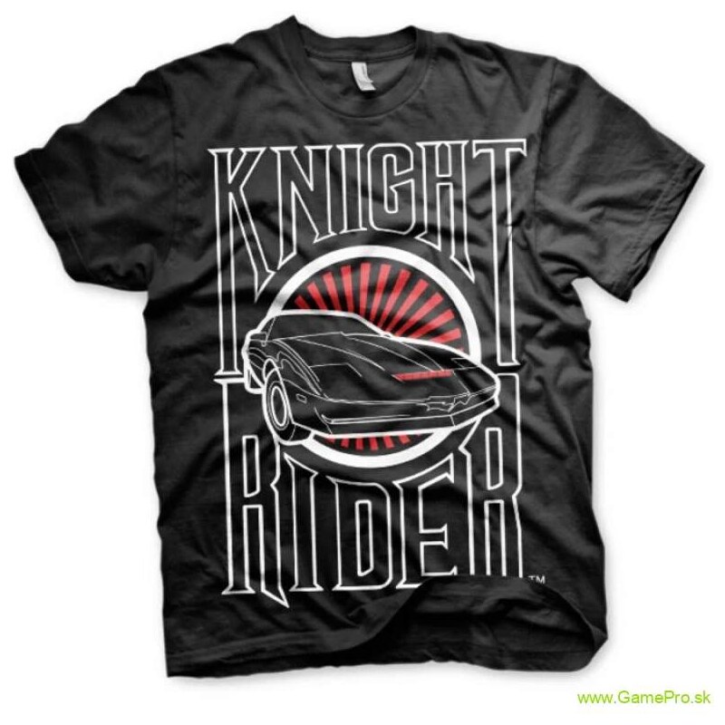 Hybris Knight Rider - Sunset K.I.T.T. (tričko) 64839733
