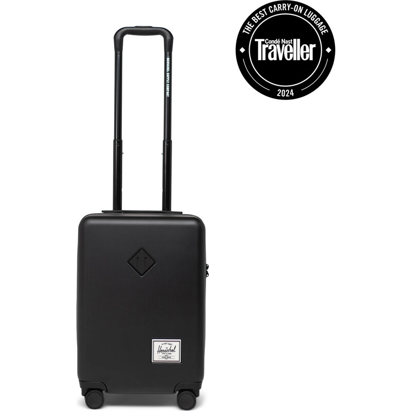 Herschel Heritage Hardshell Carry On Luggage 4w S - Black 64885894