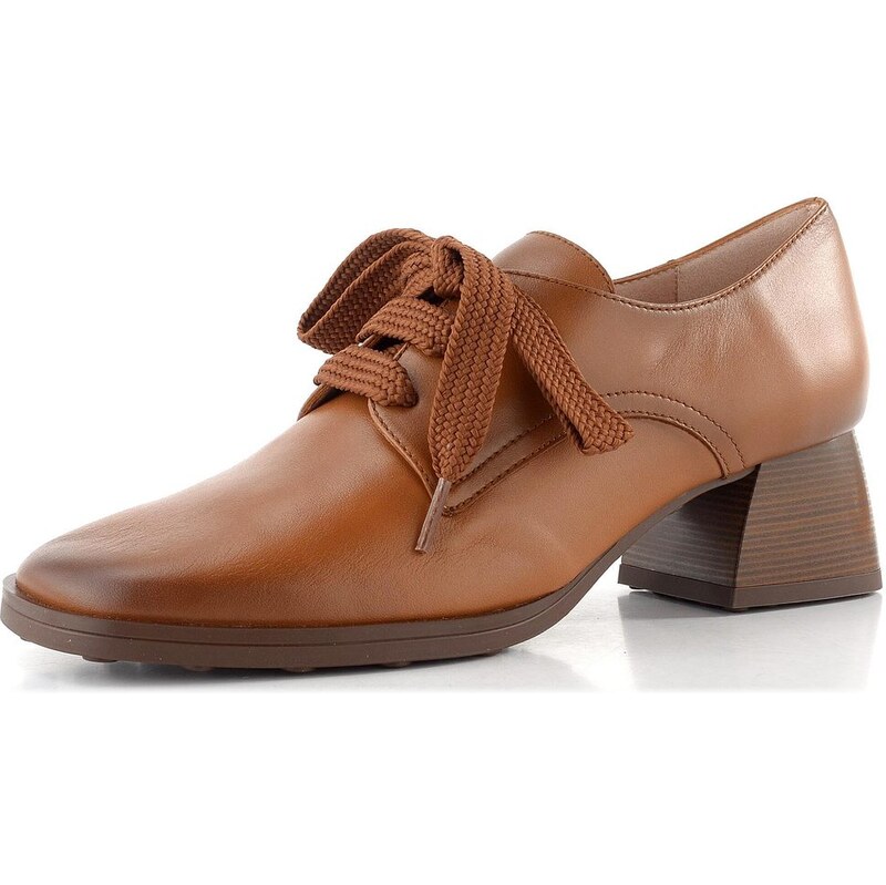 Hispanitas šnurovacie poltopánky na podpätku Marsella cuero HI254390 65612032