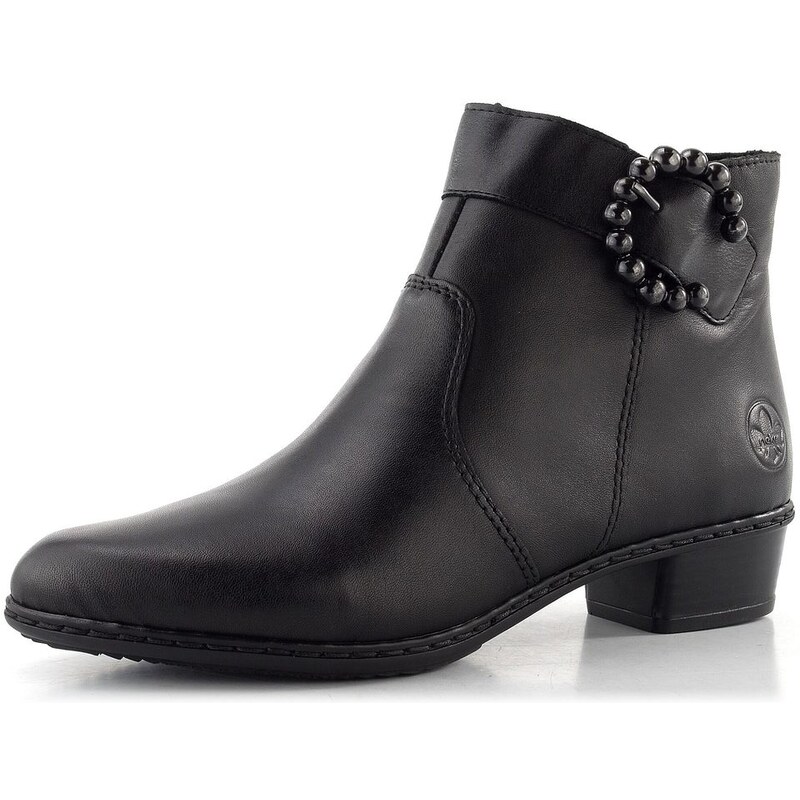 Rieker elegantní černý kotník Y0797-00 65611967