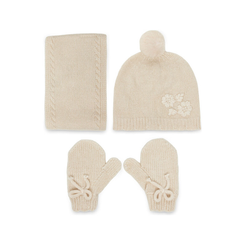 Súprava čiapka, tunelový šál a rukavice Mayoral 64905113