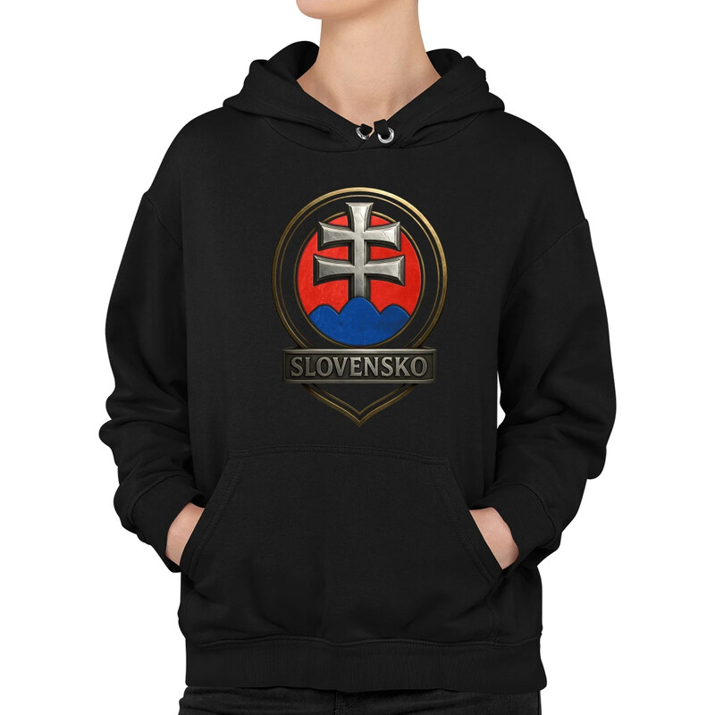 E-shop Garibald Slovensko - Strieborný Kríž - dámska mikina s potlačou
