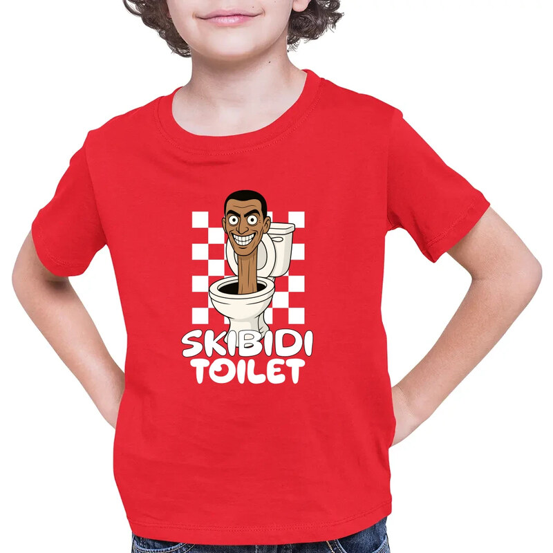 E-shop Garibald Skibidi toilet - hlava v záchode - detské tričko s