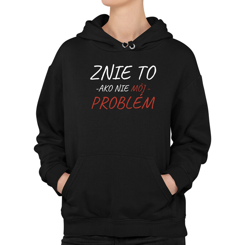 E-shop Garibald Znie to ako nie môj problém - dámska mikina s potlačou