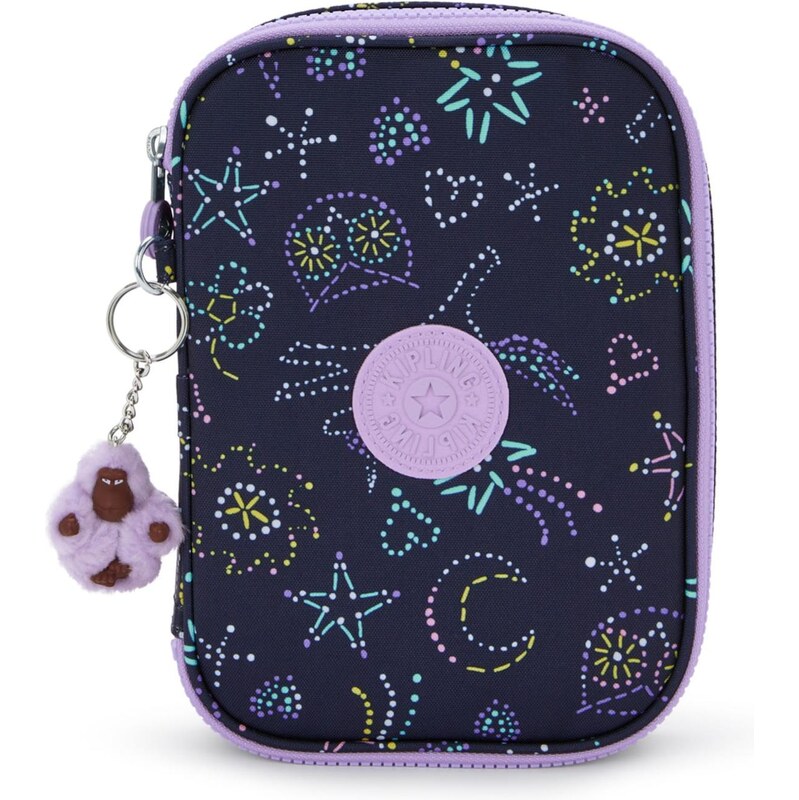KIPLING Puzdro 100 Pens tmavomodrá / žltá / mätová / fialová 66037289