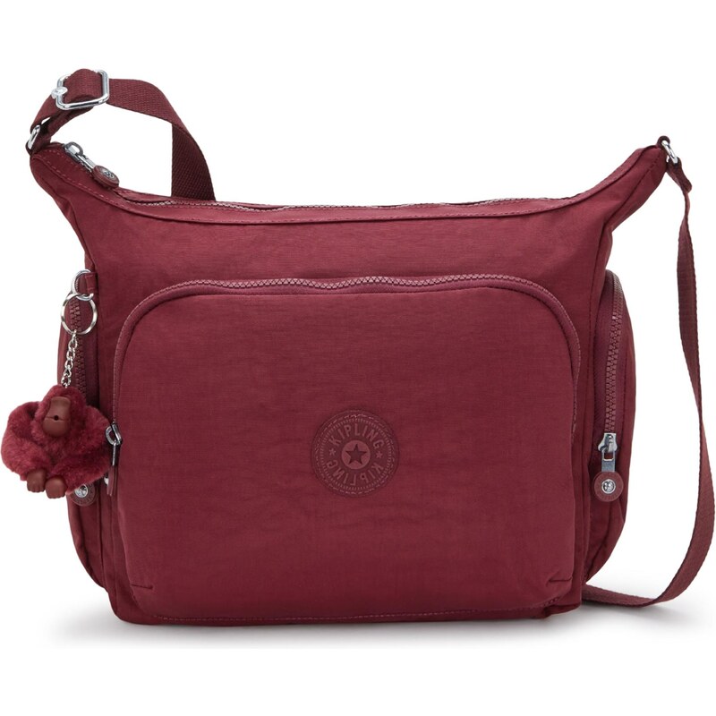 KIPLING Taška cez rameno Gabb tmavočervená 65655591