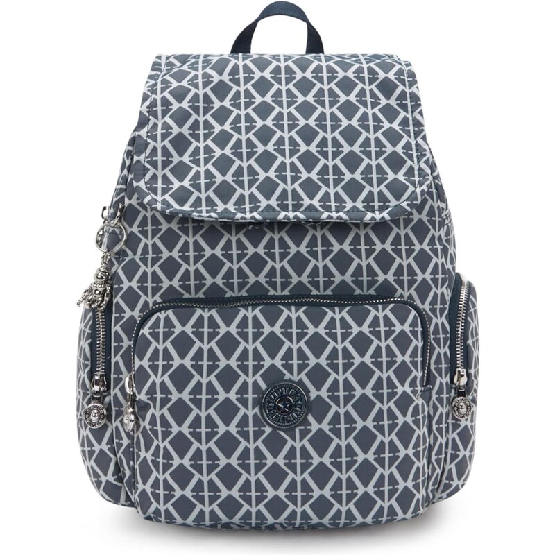 KIPLING Batoh City tmavomodrá / sivá / biela 65035674