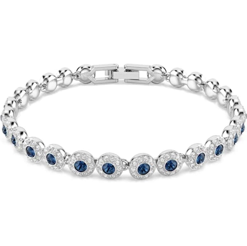 Swarovski Náramok Una modrá / strieborná 64849150