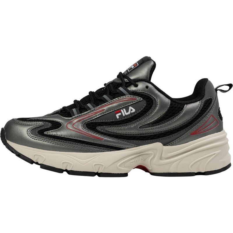 FILA Nízke tenisky Actix Retro červená / čierna / strieborná / biela 65884152