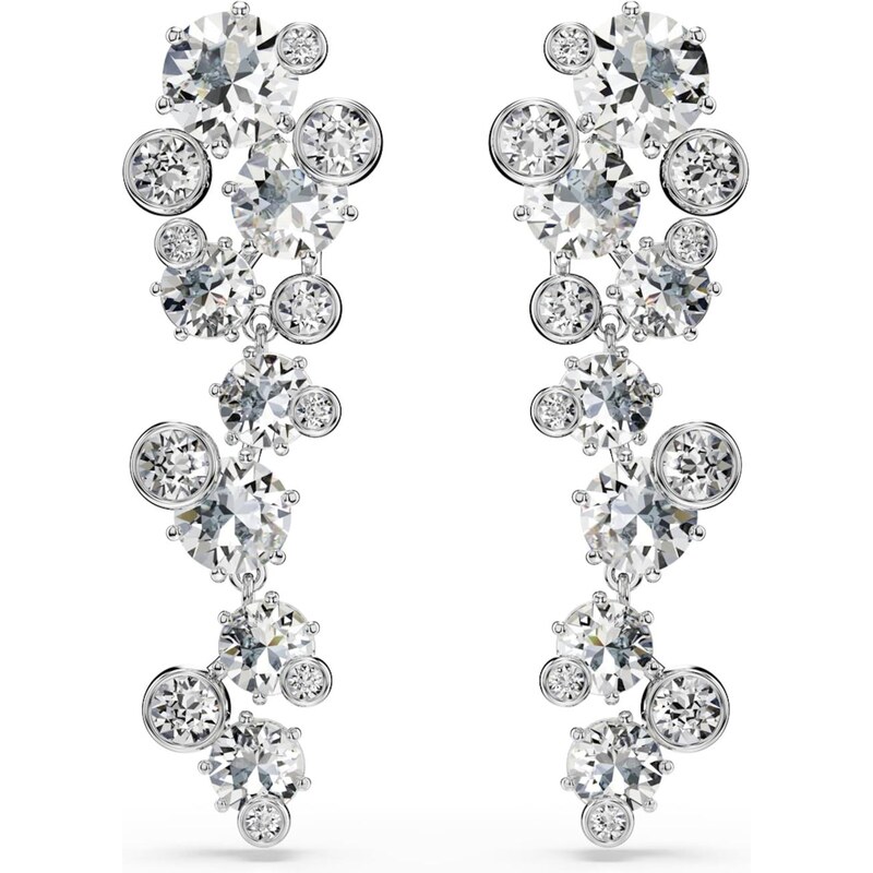 Swarovski Náušnice Constella strieborná / priehľadná 64890572