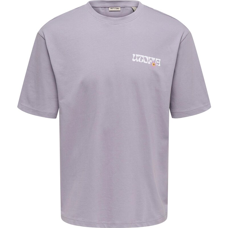 Only & Sons Tričko ONSFrank žltá / nefritová / pastelovo fialová / 64849279