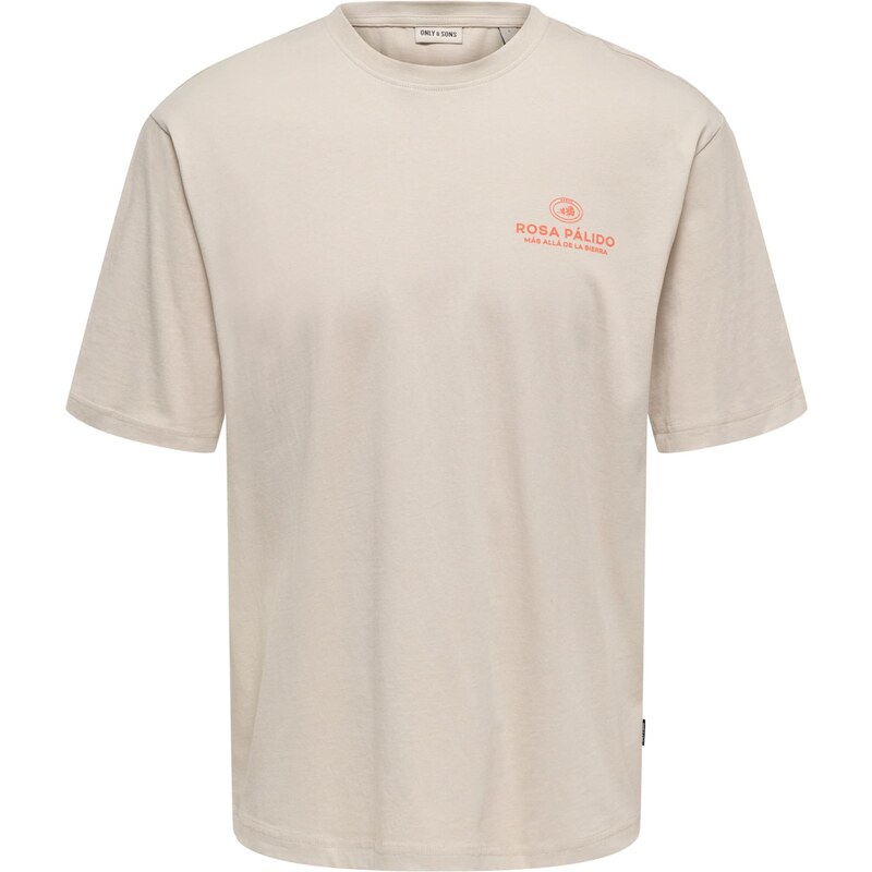 Only & Sons Tričko ONSFrank striebornosivá / zelená / oranžová / 64849278