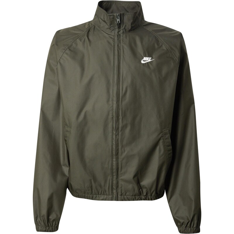 Nike Sportswear Prechodná bunda olivová / biela 65886214