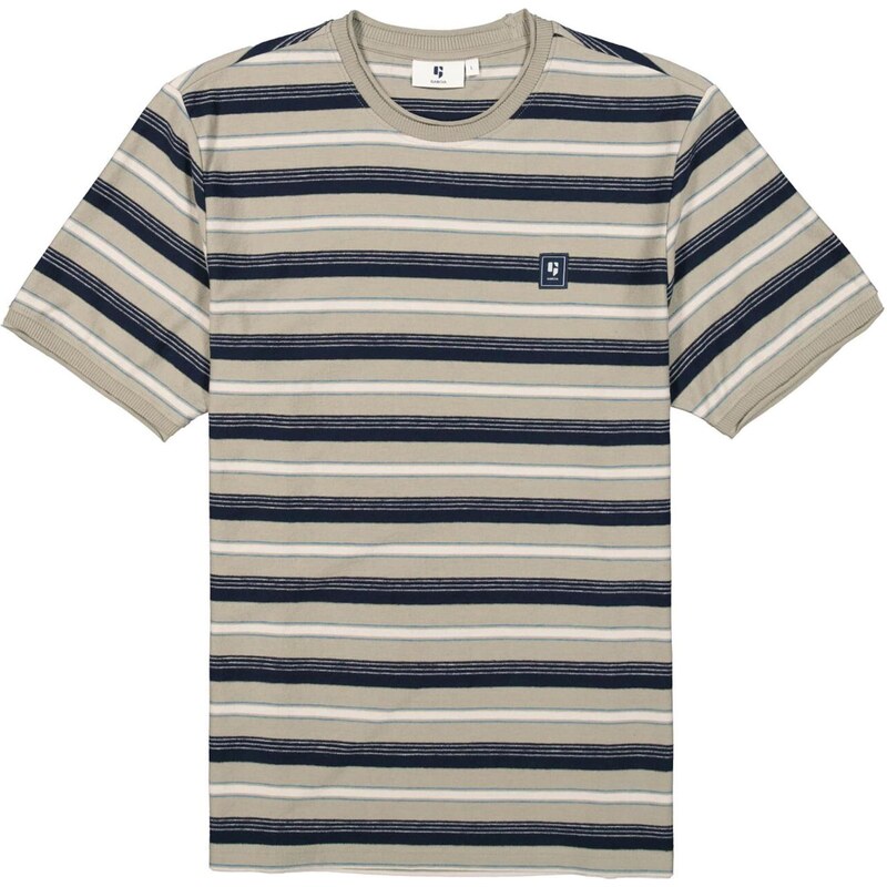 GARCIA Tričko tmelová / piesková / námornícka modrá / kráľovská modrá 65650129