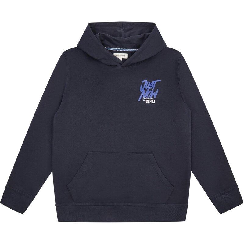 STACCATO Mikina indigo / tmavomodrá / šedobiela 65647405