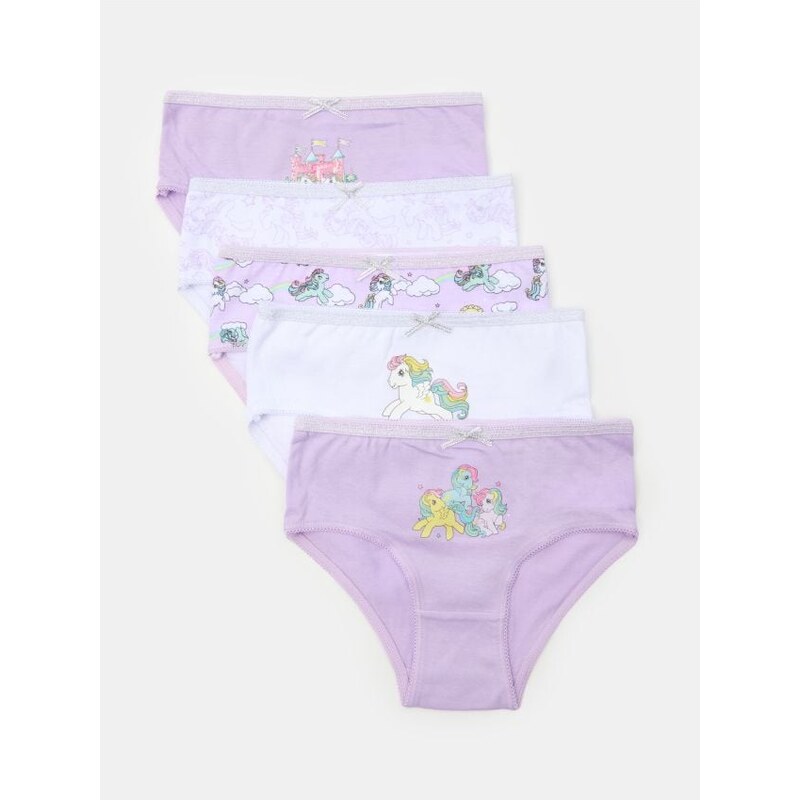 Sinsay - Súprava 5 nohavičiek My Little Pony - viacfarebná 65747314
