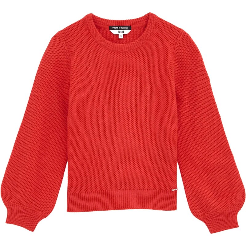 WE Fashion Sveter červená / neónovo červená 65882835