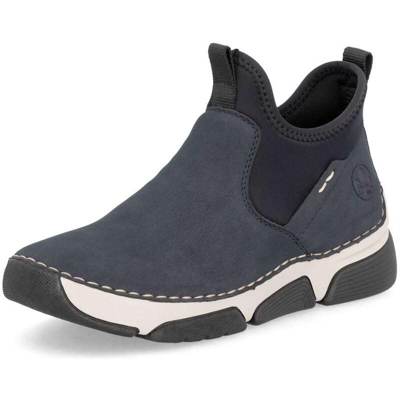 Dámska členková obuv RIEKER 45957-14 modrá W5 64849078