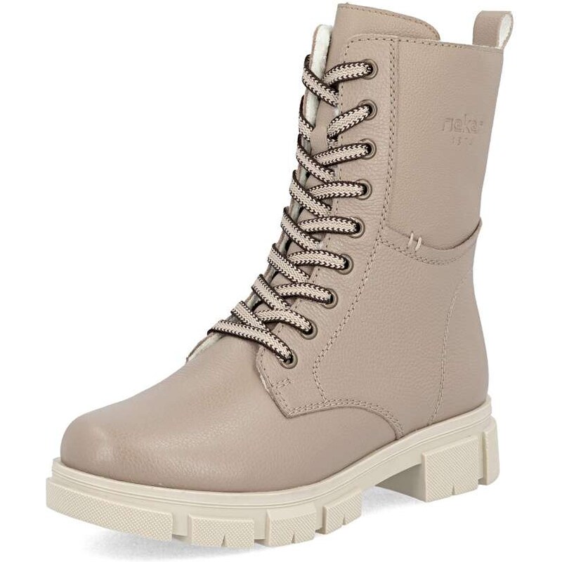 Dámska členková obuv RIEKER Y7116-20 béžová W5 64849089