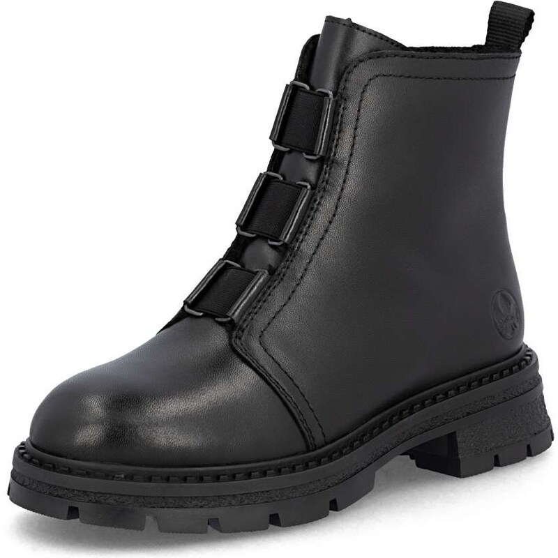Dámska členková obuv RIEKER Z9857-00 čierna W5 64849092