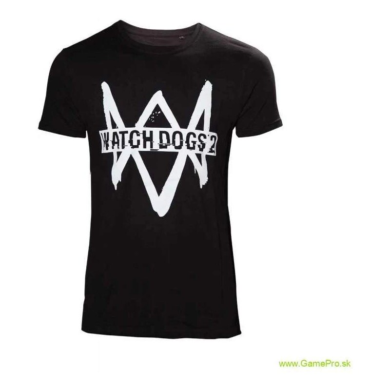 Bioworld Watch Dogs 2 Logo + Text (tričko) 64851663