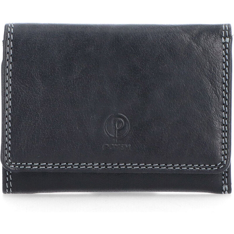 Dámska kožená peňaženka Poyem čierna 5216 Poyem C 17715119