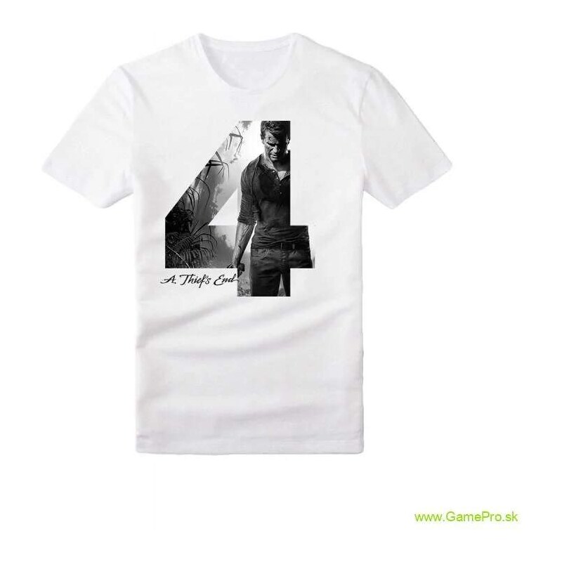 Bioworld Uncharted 4 - A Thiefs End 4 Print (tričko) 64854237
