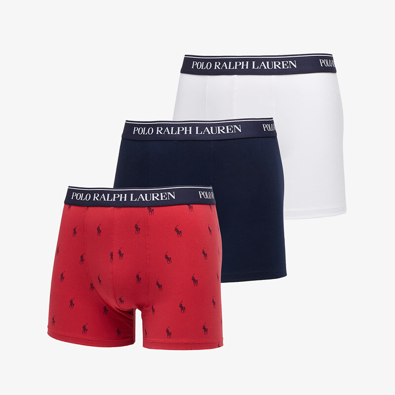 Boxerky Ralph Lauren Classic Trunk 3-Pack Multicolor M 64855815