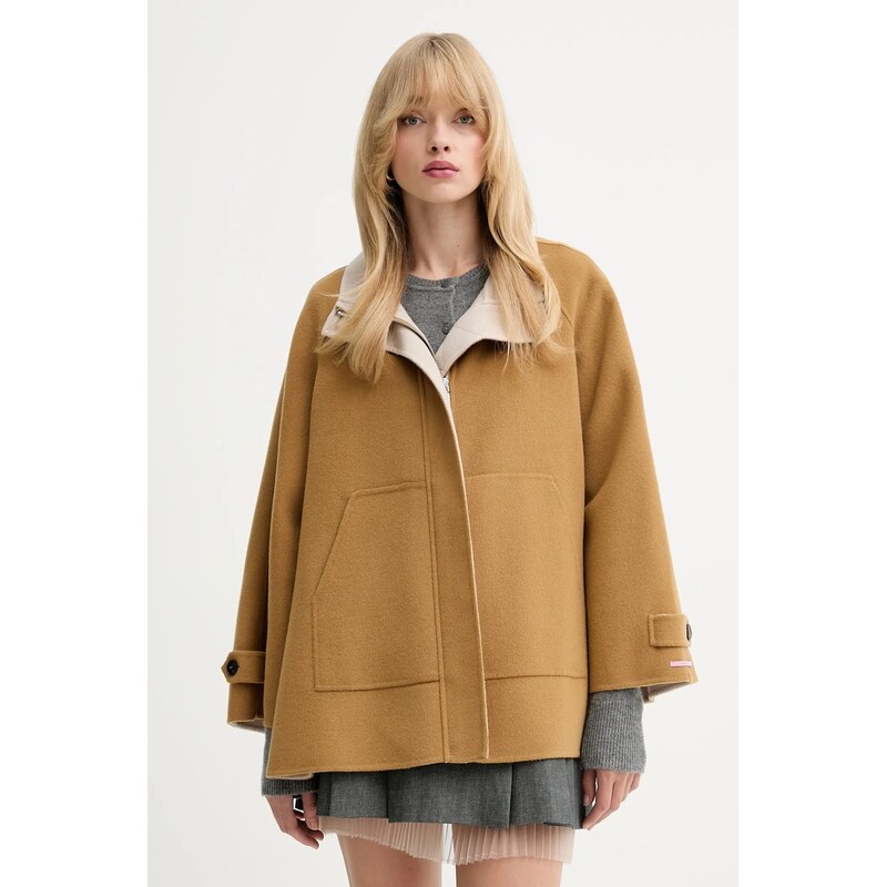 Vlnený kabát MAX&Co. 64857788