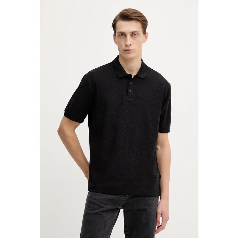 Bavlnené polo tričko Armani Exchange 64857533