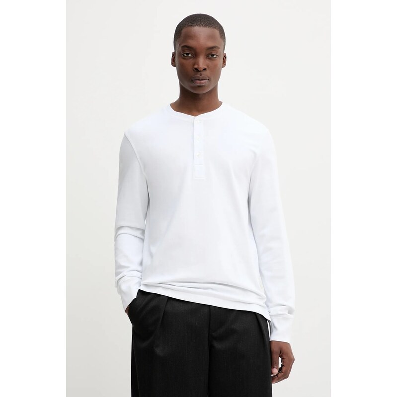 Bavlnené tričko s dlhým rukávom Filippa K 64857892