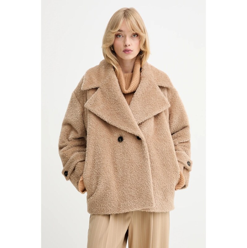 Vlnený kabát Marella 64857780