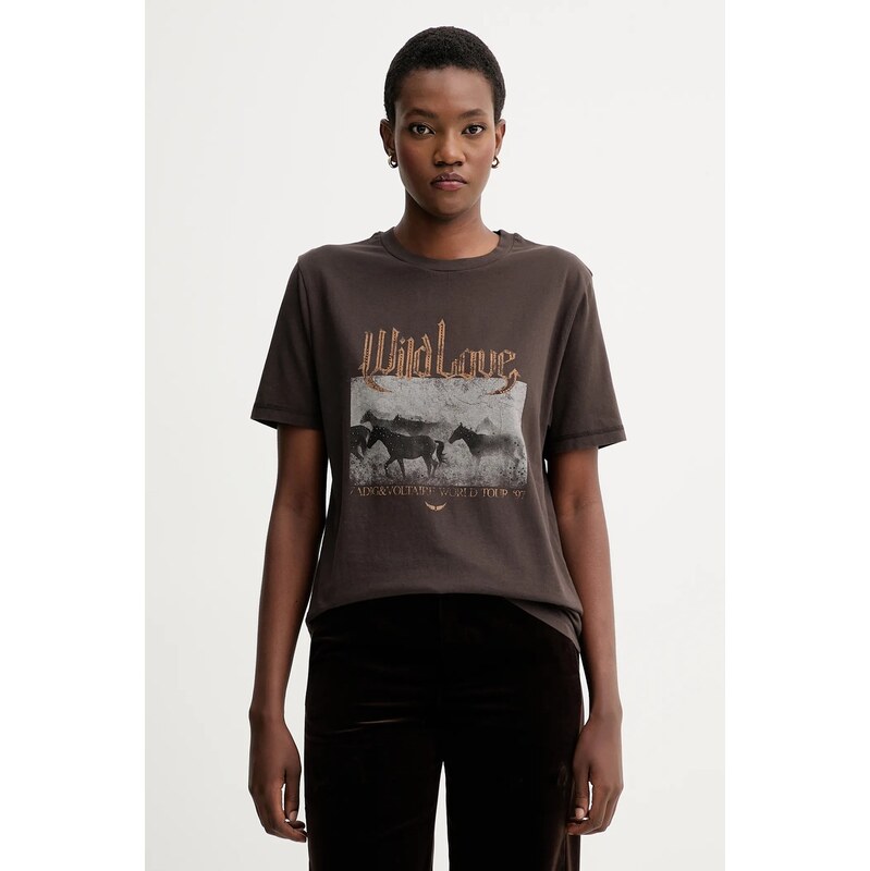 Bavlnené tričko ZADIG&VOLTAIRE 64857903