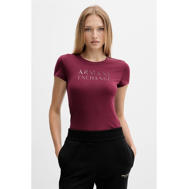 Bavlnené tričko Armani Exchange 64857535