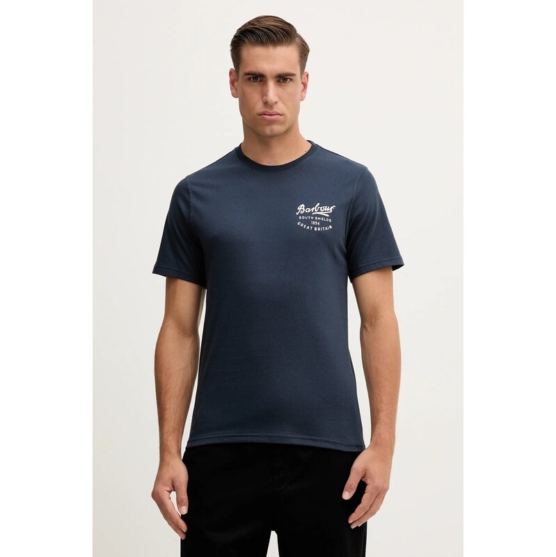 Bavlnené tričko Barbour 64858318