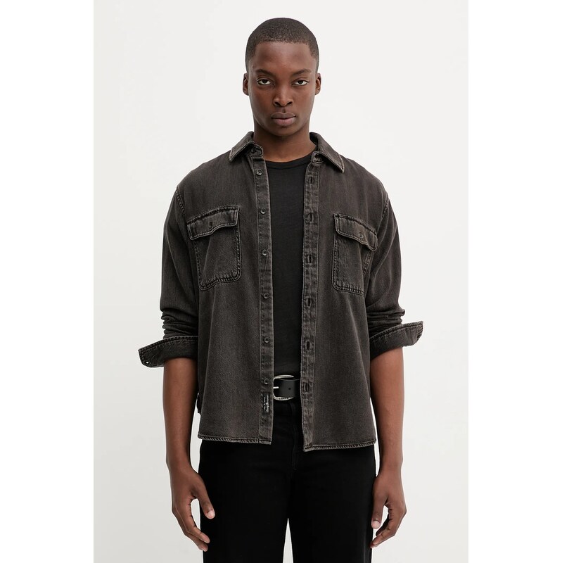 Rifľová košeľa Rag & Bone 64858006