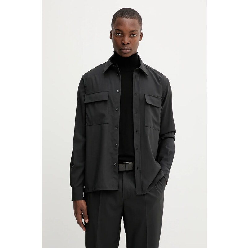 Vlnená košeľa BARENA VENEZIA Camicia Den 64858241