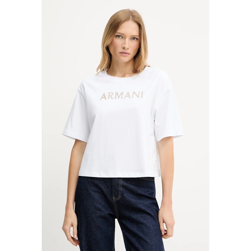 Bavlnené tričko Armani Exchange 64858394