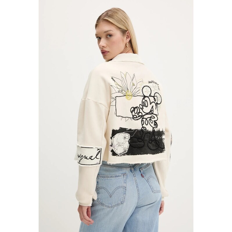 Bavlnená bunda Desigual DISNEY MICKEY 64858458