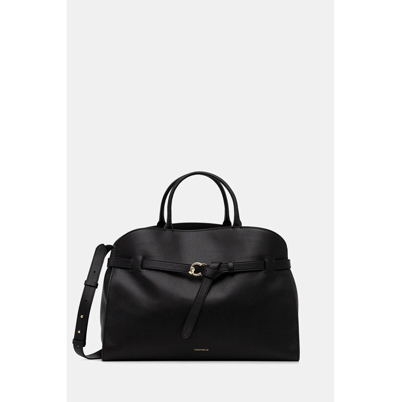 Kožená kabelka Coccinelle SABINE 64858486